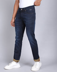 Stretch (Dark Blue) Jean's Slim-Fit