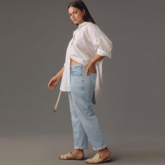 Blue Relaxed Jeans for women