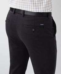 MENS Black Cotton SMART Fit Pant