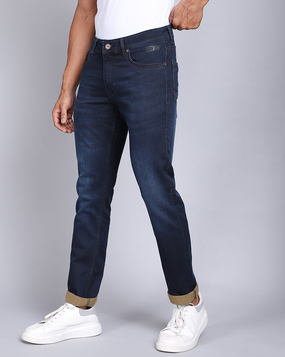 Stretch (Dark Blue) Jean's Slim-Fit