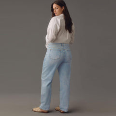 Blue Relaxed Jeans for women